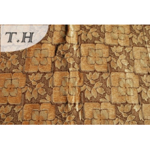 Tissu jacquard en tissu de Chenille en tissu feuilleté (FTH31085)